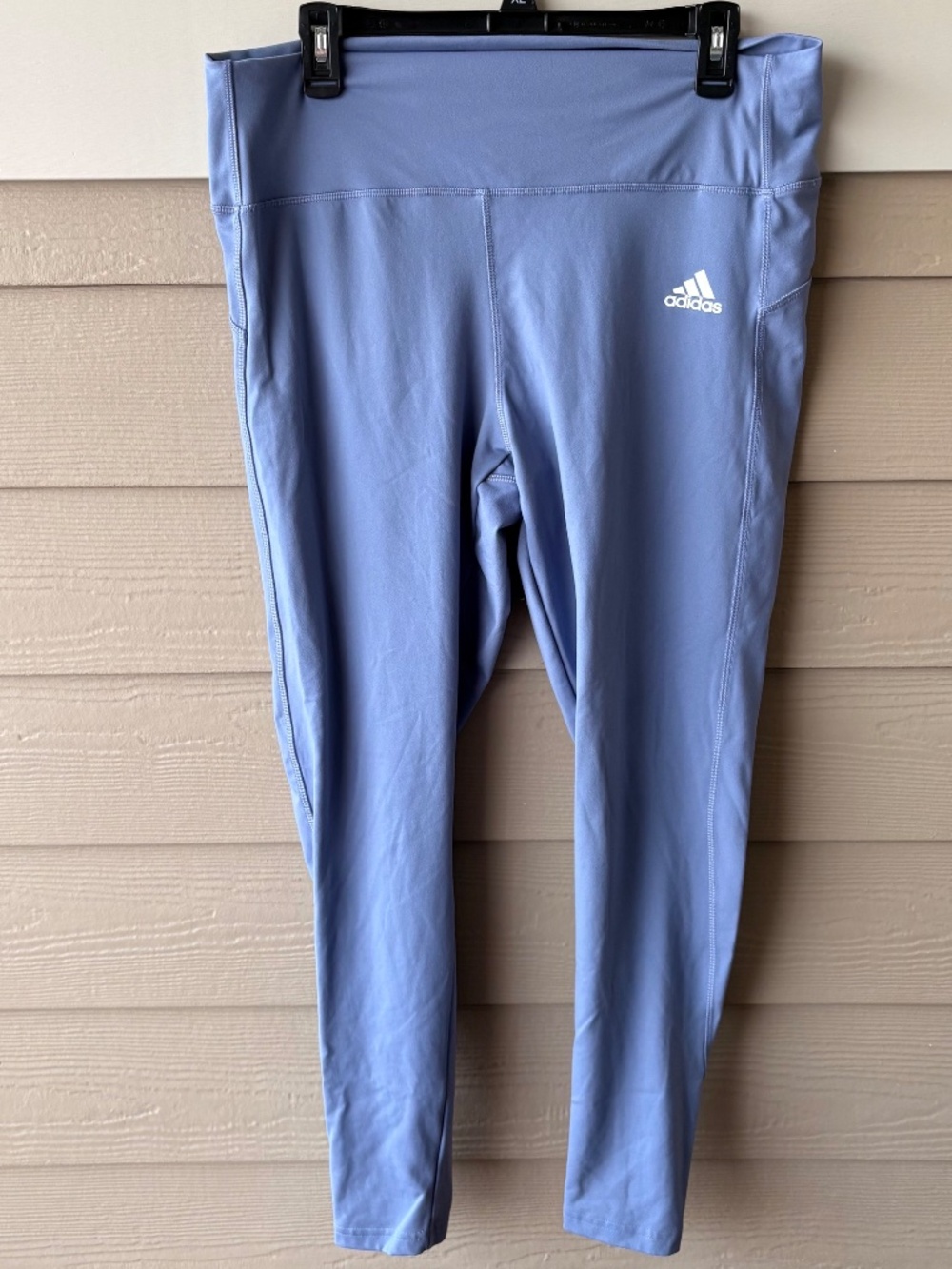 adidas AEROREADY Women’s Blue Tight-Fit Pull-On Leggings XL